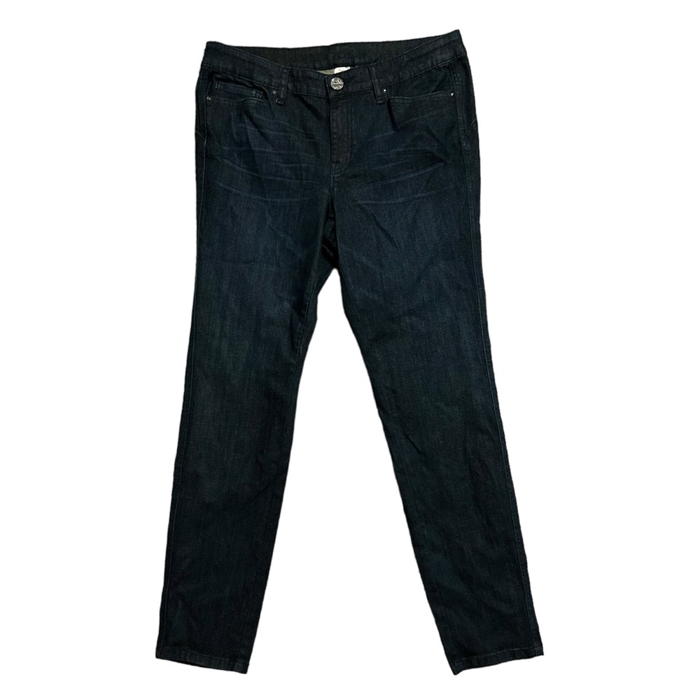 CACHÉ NWT Dark Wash Mid-Rise Jeans 10